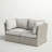 Outdoor Wicker Loveseat With Cushions – Fully Assembled-409779187