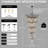 Crystal Chandelier For High Ceilings Tree Branch Chandelier, Large Chandeliers For Foyer Entryway Staircase Living Room-551912896