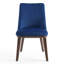 Chaise en velours Xoe-1199566802