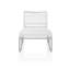 Reclining Metal Outdoor Armless Lounge Chair-1743878606