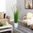 Faux Wheat Grass in Metal Planter-1922885110-1922885109
