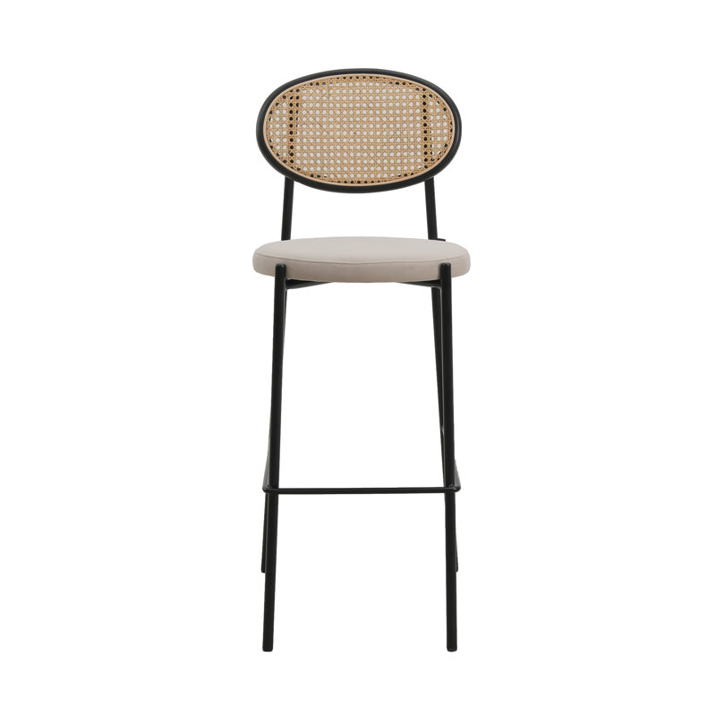 Tabouret de bar Aravinthan Euston, Beige