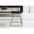 Geo Pedestal End Table - Gold Marble Side Table – Modern Luxury Stone Accent Table - Black Marble Side Table-32150055