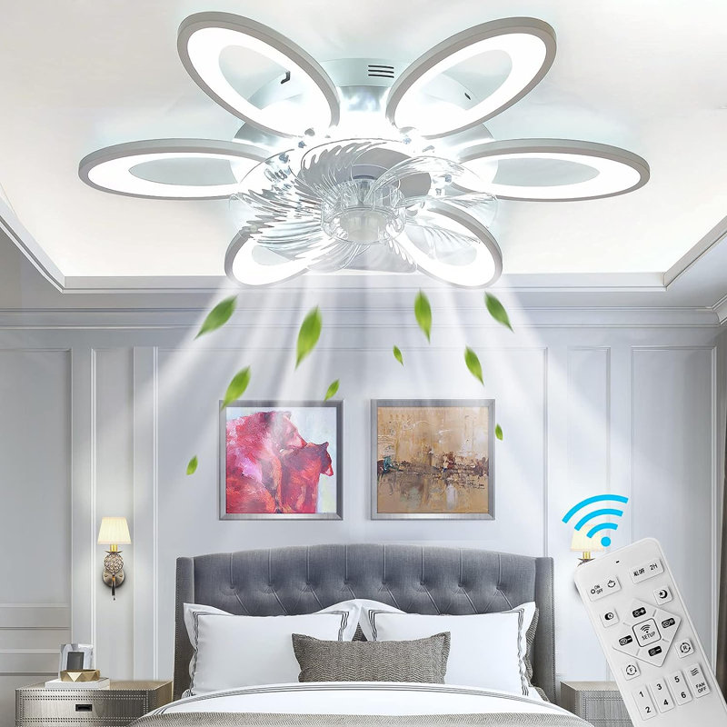 Elijames 42'' Ceiling Fan with Light Kit