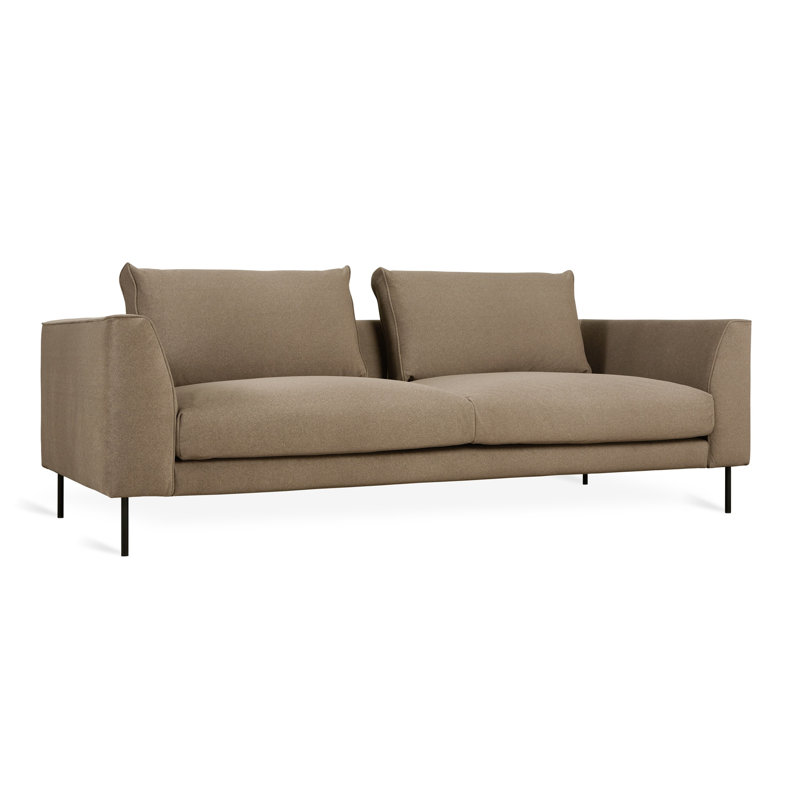 Canapé Renfrew XL, 100% polyester merino moka