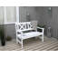 Bradon Solid Wood Pine Outdoor Bench-38420799-49501997