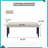 Modern Tufted Linen Dining Bench-1168663901