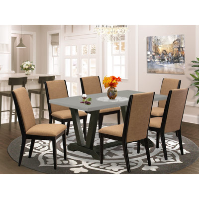 Acacia Solid Wood Dining Set