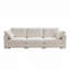 Canapé-lit modulaire rembourré à 138 places à 3 places avec 2 tables d'appoint de rangement intégrées 138 po Teddy-1030754827-1030754828