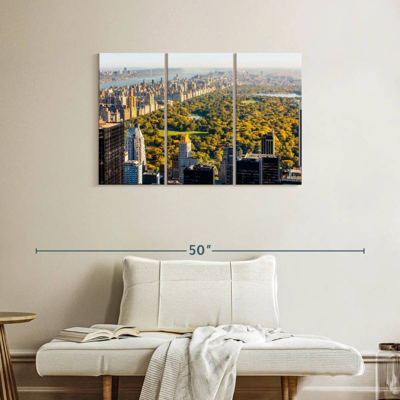 Nicci Central Park Morning View, 24" H x 38" W