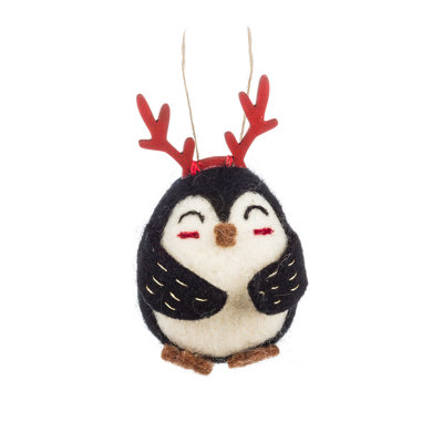 Figurine suspendue pingouin Roly