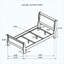 Ensemble de chambre à coucher simple 4 pièces White-130205164-130205163