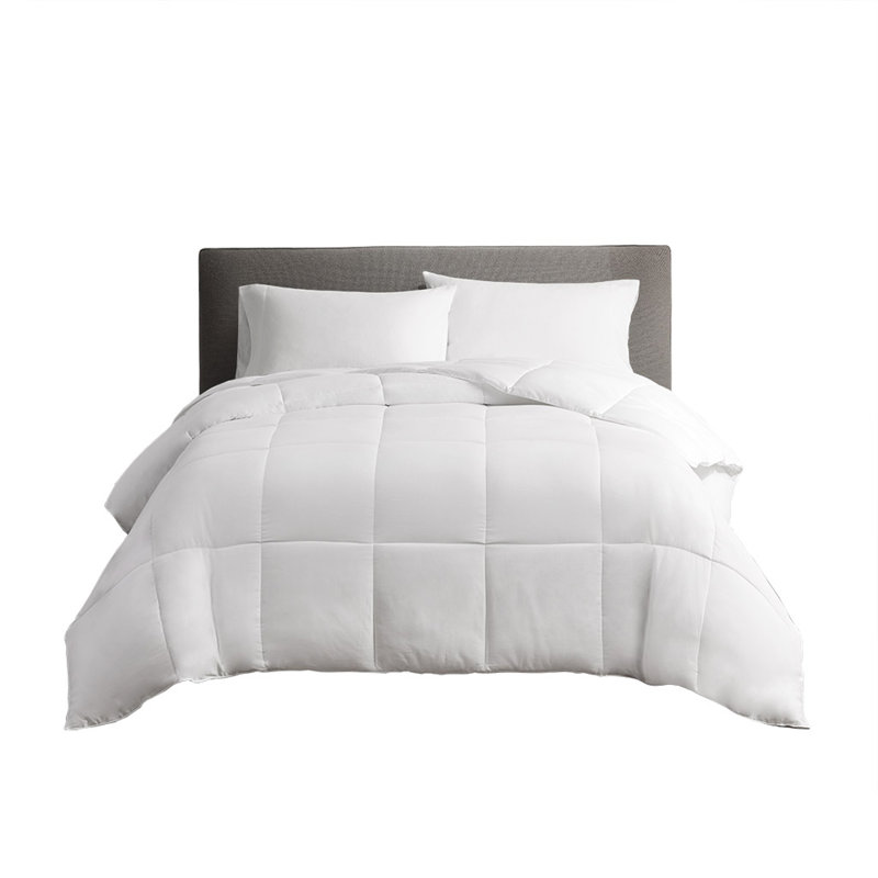 Édredon en duvet de coton sans plumes, Édredon simple 
