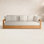 Melrose 77" Teak Patio Sofa
