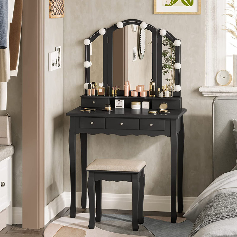Antimony Vanity, White