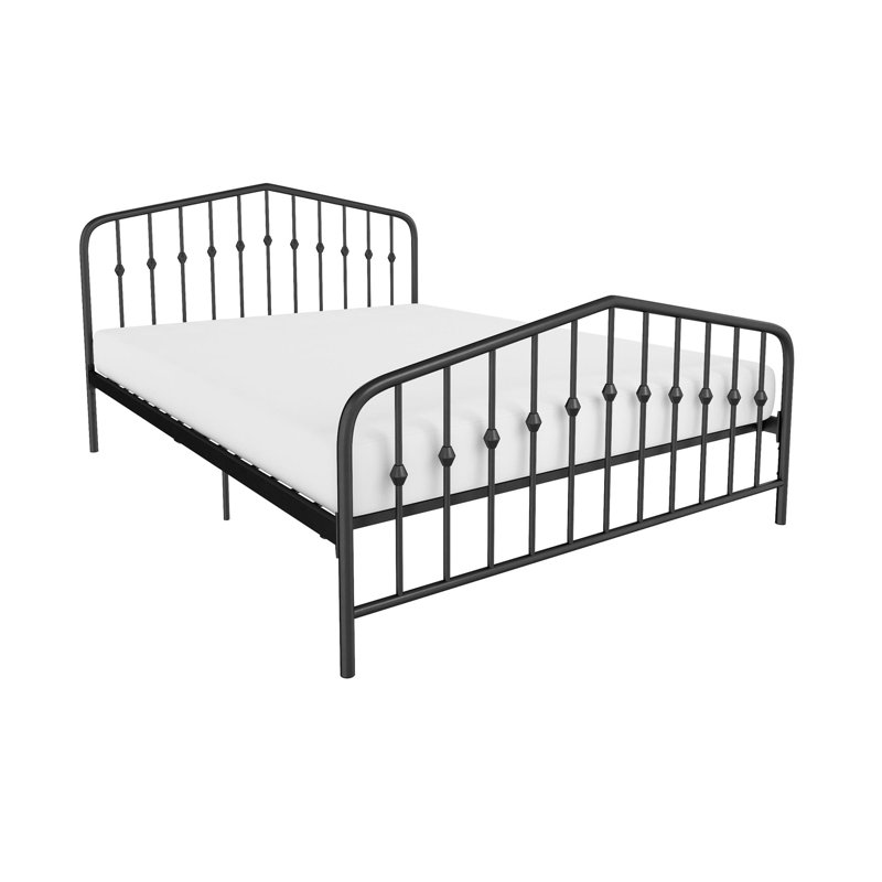 Holland UK Super King - DE 180 X 200 Cm Bed, Double (4'6), Black