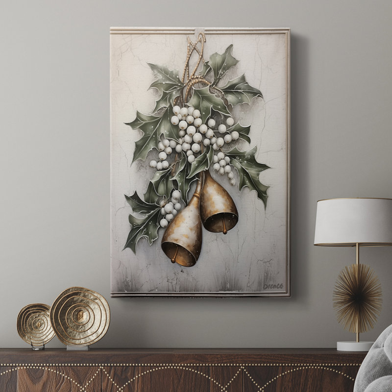 Christmas Holiday Art DCXCVI -Custom Wrapped Gallery Cavas, 27'' H x 18'' W