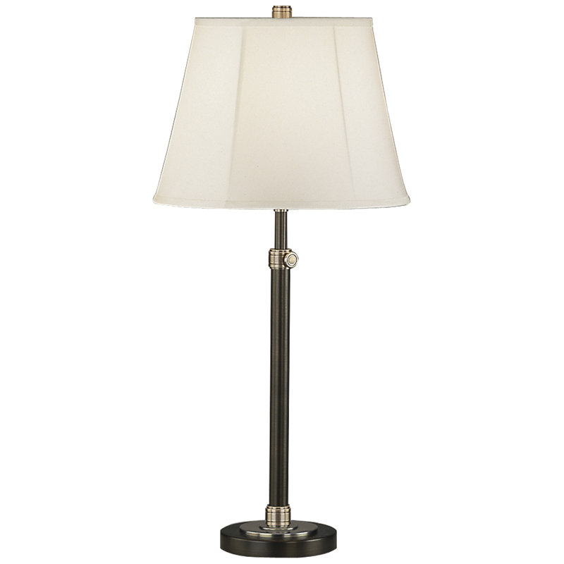 Bruno Adjustable Metal Buffet Lamp, Ivory
