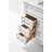 Aspen 60'' Double Bathroom Vanity with Carrara Marble Top-51189469-51189468