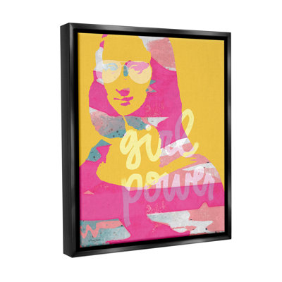" Girl Power Abstract Face " by Molly Mattin