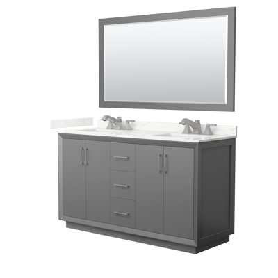 Strada 60'' W Double Vanity