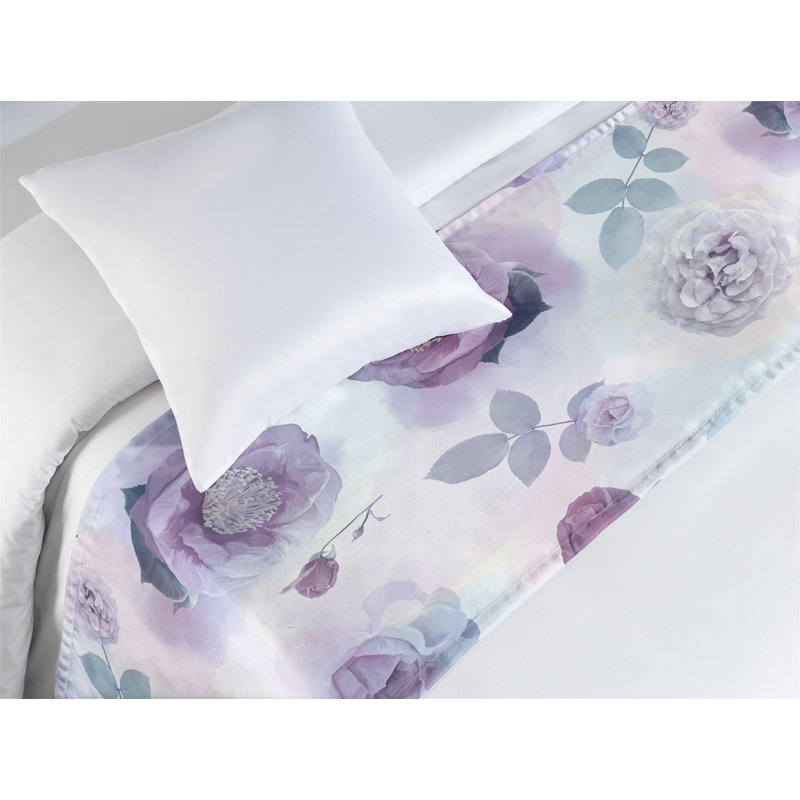 Foulard de lit Ambesonne Roses, Lit simple