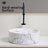 Bathroom Vessel Sink With Faucet, Drain Assembly