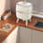 Devari 2.64Gal Dry Food Cereal Dispenser Box Container-836389466