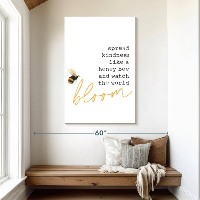 Spread Kindness, 48" H x 32" W