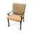 21" x 44" Outdoor Chair Cushion with Ties and Loop (Set of 2)-62177176