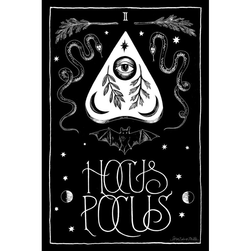All Hallow's Eve II, H 18 po x l 12 po x P 1,25 po