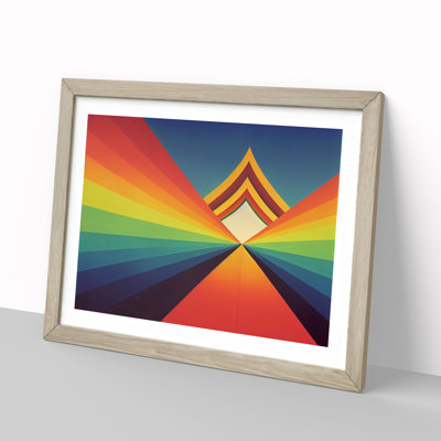 Abstract Rainbow Art Vol.1 - Framed Print