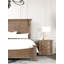 Table de chevet en bois massif luxueuse de style traditionnel 1Pc