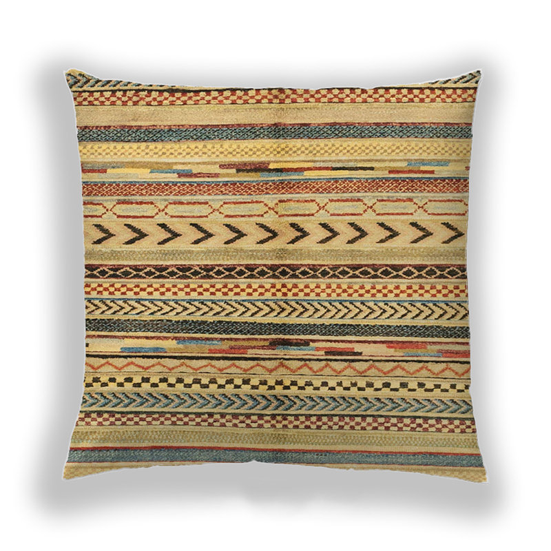 Coussin Abstract 2248, Microsuède