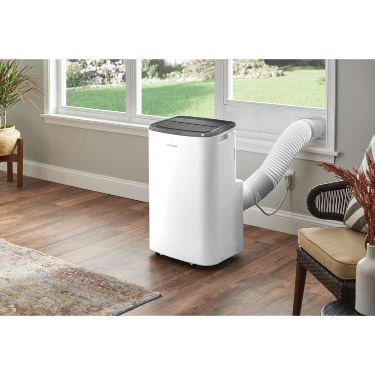  COSTWAY Portable Air Conditioners, 8000 BTU Air Conditioner  Unit spaces up to 230 Sq.Ft with Remote Control Dehumidifier Function  Window Wall Mount, 4 Caster Wheel, Sleep Mode and 2 Fan Speed 