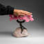 Custom - Genuine Rose Quartz Clustered Gemstone Tree On Rose Quartz Matrix (Unconditional Love Tree)