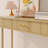  47" Console Table With Tambour Doors For Hallway, Living Room-186085922