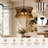 Arba 5-Light Dimmable Solid Wood Drum Chandelier-722082623-628953631