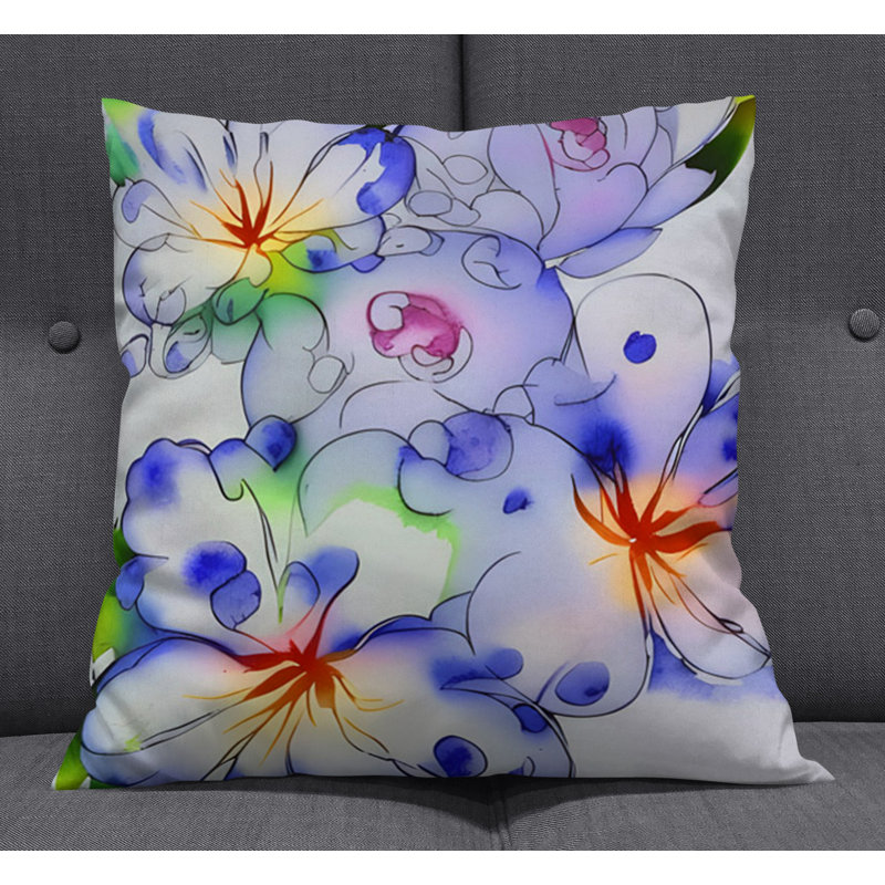 Throw Pillow, Pillow Cover Only - No Insert, 16"H x 16"W