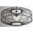 Cathe 1 - Light Black Drum Pendant