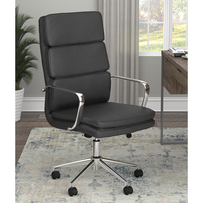 Amoretta Adjustable Office Chair, Black