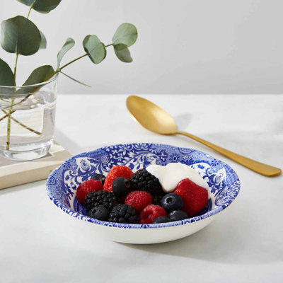 Spode Blue Italian Cereal Bowl 6.5"