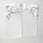 Asymmetrical Ripple Rectangle Mirror