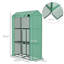 Corren Modern Steel Frame Greenhouse With UV Resistant Cover And Roll-Up Door