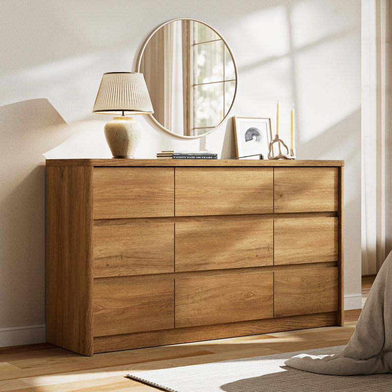 Ensemble de chambre à coucher, Chêne naturel