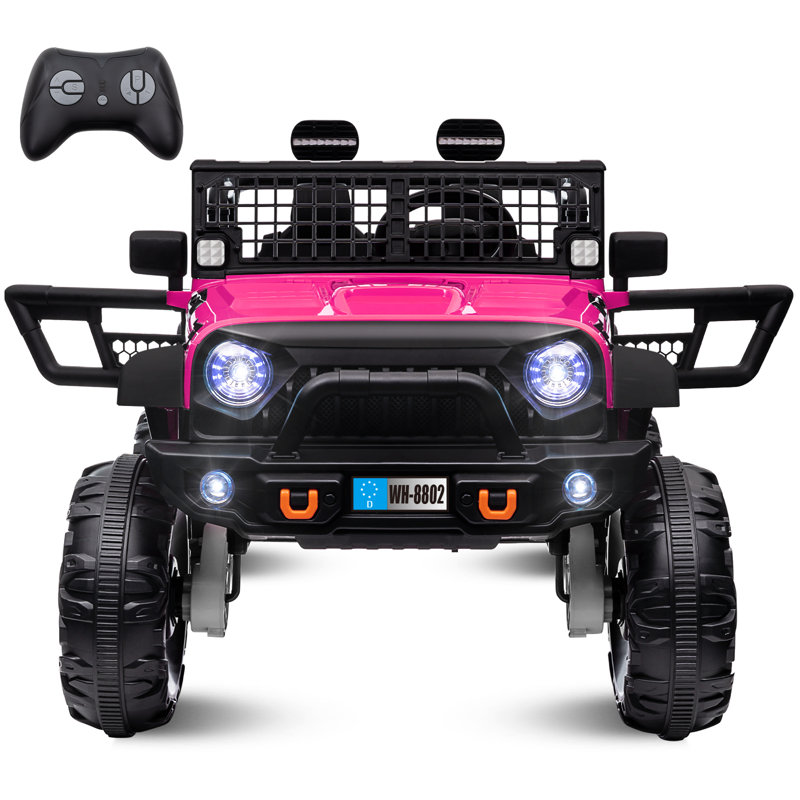 Voiture électrique 24V 2WD / 4WD pour enfants 2 places avec télécommande , Rouge