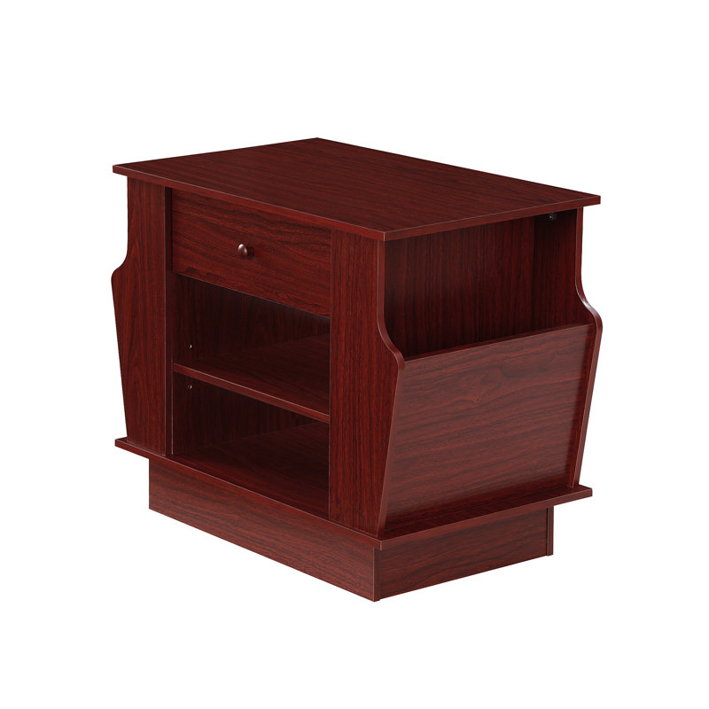 Adal End Table, Mahogany