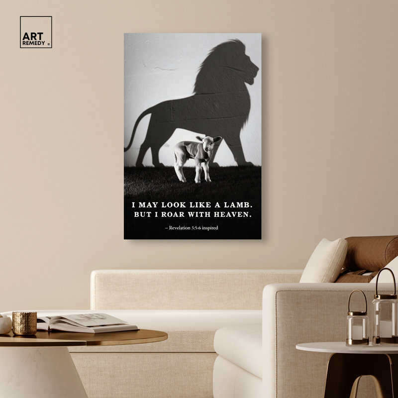  Roar with Heaven, Canvas Unframed, 54"H x 36"W