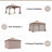 Steel Patio Gazebo-102509623-113006172