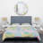 Circular Retro Geometry I - Vintage Abstract Duvet Cover Set - Microfiber Polyester-40702724